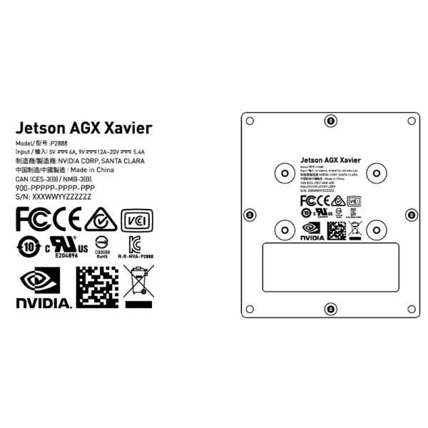 32 TOPS Nvidia Jetson Agx Xavier Module 32G for Autopilot