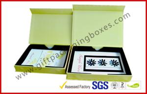 China Luxury Paper Rigid Gift Boxes, Magnetic Custom Printed Packaging Boxes with PS tray on sale