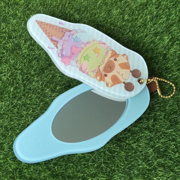 Quality ODM Rotating Anime Compact Mirror for sale
