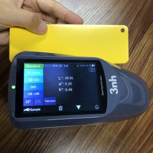 Buy cheap YS 3010 Portable Color Spectrophotometer 8mm Aperture To Messure Plastic Colour Samples product