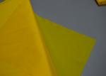 Yellow Nylon Screen Mesh Net 30m 50m For Glass Factory Custom Width