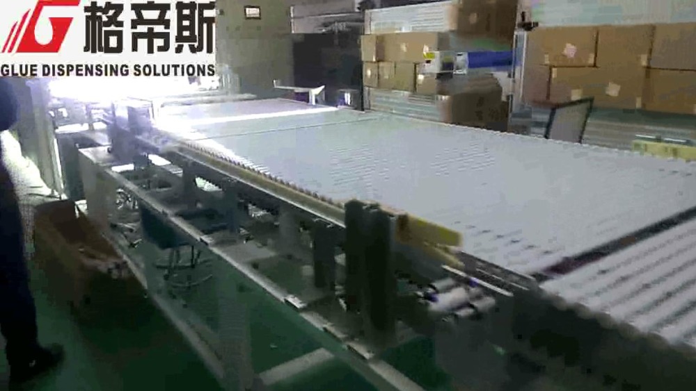 Customized PCB Assembly Line 1000 pcs/h Automatic Assembly Equipment For T8 Glass Tube