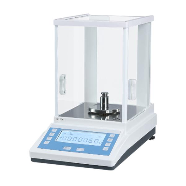 High-precision analytical balances for laboratory use, offering 0.1mg readabilit