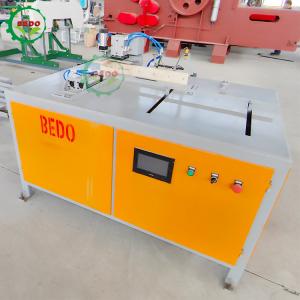 Buy cheap 2400pcs/h Pneumatic Wood Pallet Block Cutting Machine Customizable product