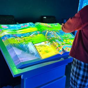 Buy cheap Virtual Flip Book Projection Restaurant Menu Interactive Projector product