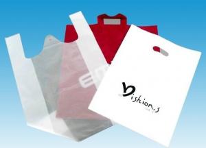 Buy cheap Custom Transparent /Color PE Packaging T-shirt Shopping Plastic Bag with Customers