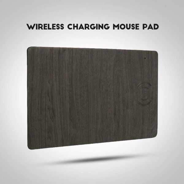 Fast 10W Thick 4mm Custom Wireless Charging Pads Reliable PU Leather