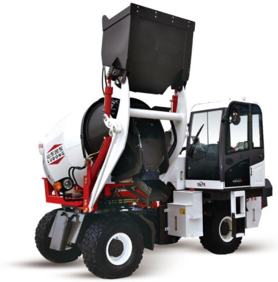 Quality 116Hp 3m3 Self Loading Concrete Mixer Truck With Wheel for sale