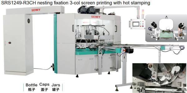 Quality 6bar Automatic Screen Printer , 380V 4 Station Screen Printing Machine for sale