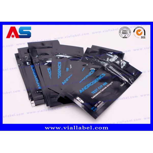 Oral Jelly Pharmaceutical Aluminum Foil Bags Custom Logo Printing / 4 Sides Sealing