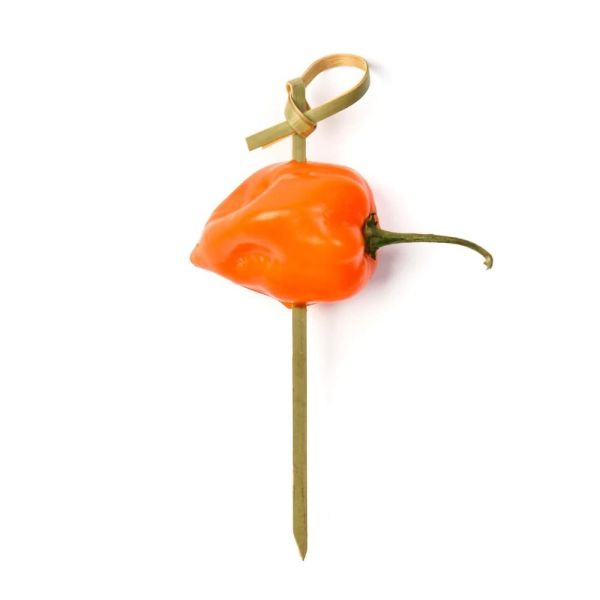 Party Appetizer Bamboo Knot Pickss Knotted Skewers 15cm 6inch