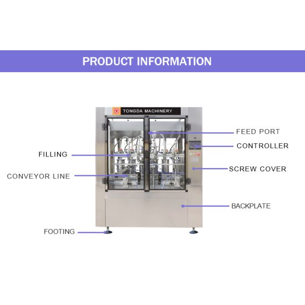 Automatic Potato Chips / Sauce Bottle Filling Machine Integrated Design