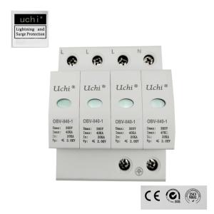 Buy cheap IP20 20kA Surge Protective Device With Round Indication Window product