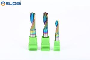 Buy cheap Square End Aluminum End Mill 35° Helix Angle Center Cutting product