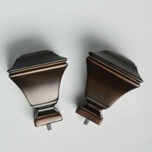 KIEI EP1018 Curtain Finial Pole Hot Sale Luxury Adjustable Simple Style Hardware Precision Manufacturing