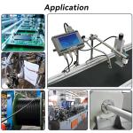 Industrial Thermal Inkjet Printer , Automatic Inkjet Batch Coding Machine With