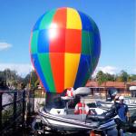 Event use inflatable pig ground balloon custom animal giant air balloon