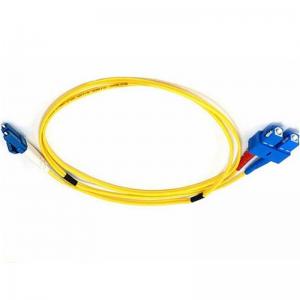 Buy cheap 10M 2.0mm SC UPC Fibre Optic Patch Cable G657A1 LSZH Yellow product