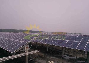 Steady Structure PV Solar Rack Light Weight Aluminum Alloy 6005 T5