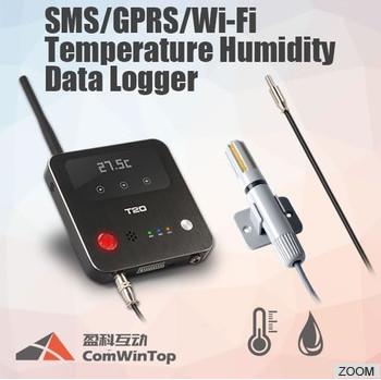 Quality Wi-Fi GSM SMS Controller for Temperature Humidity Data Logger for sale