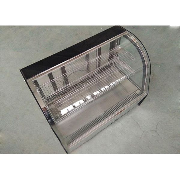Ventilated 85L Countertop Cake Display Fridge R290 Refrigerant