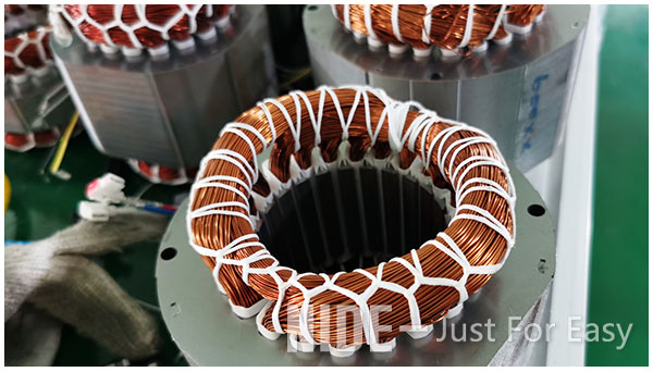 motor coil lacing and binding machine