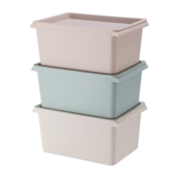 Quality Promotional Stackable Plastic Storage Box With Lid OEM ODM for sale