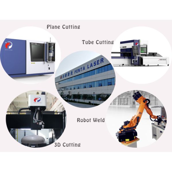 Automatic Feeding Steel Pipe Laser Cutting Machine For Various Shape Ture