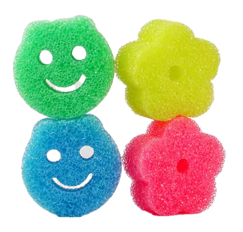 Eco-Friendly PU Foam Kitchen Sponge - High Absorbency Odor-Free