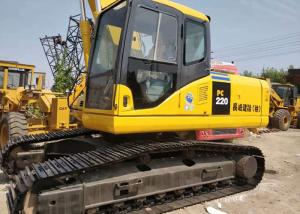 PC220-7 Used Crawler Excavator 1.2M3 Bucket Koamtsu Second Hand Construction Machine