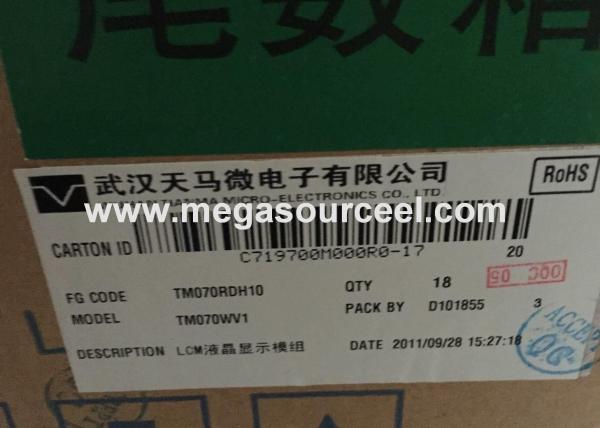 Quality NEW TENMA 7" TM070RDH10 Custom Lcd Display High Brightness 60 Days Warranty for sale