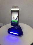 4 Cores CPU Face Recognition Thermometer Access Terminal Smart 8 Inch IPS LCD