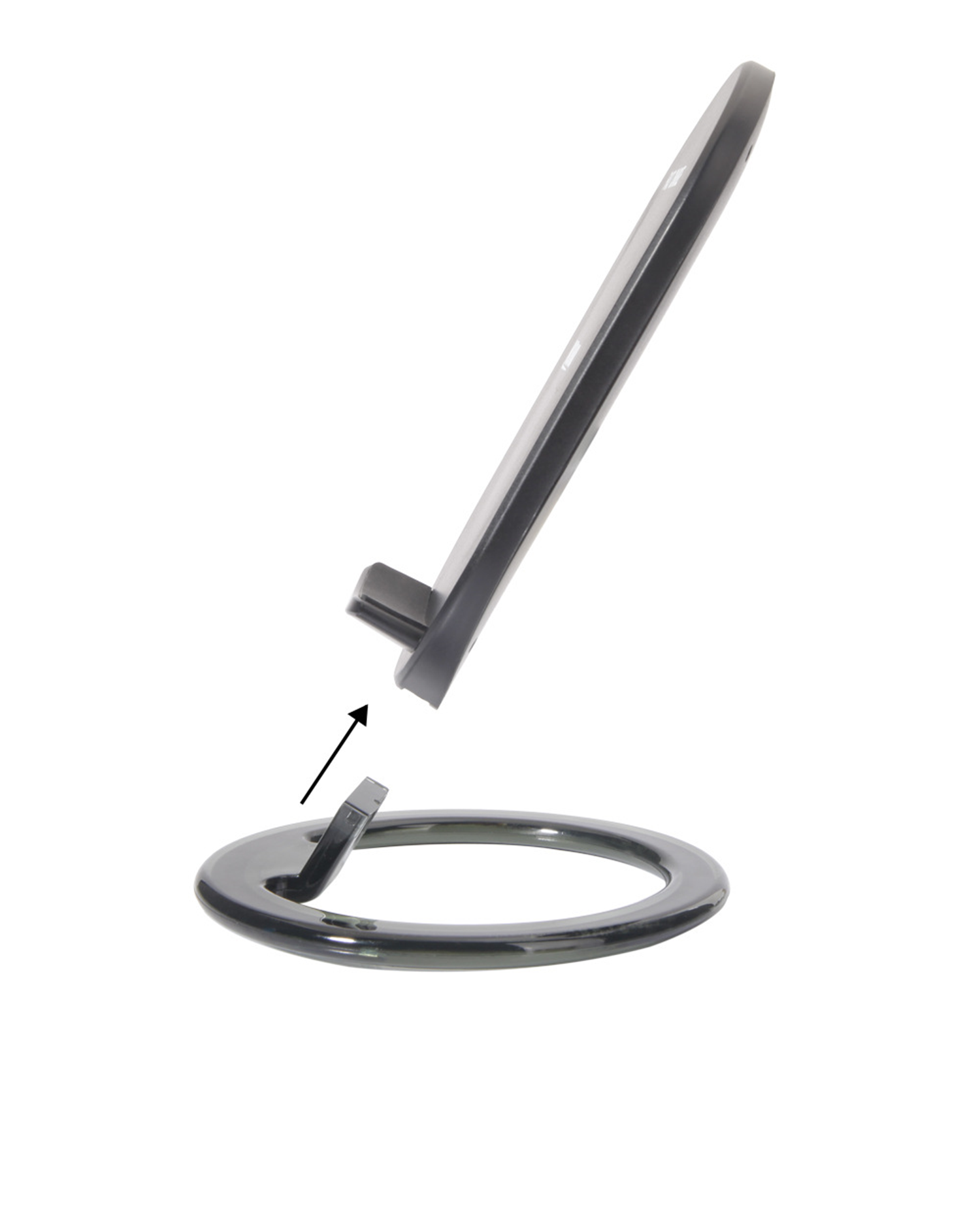 Vertical wireless charging 7.5W fast wireless charger for IPHONE X mobile phone Samsung 10W