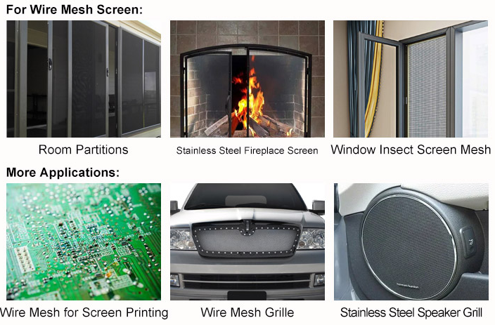 Welded 1-635 Mesh Stainless Steel Wire Mesh 1m 1.2m