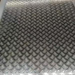 Buy cheap JIS 1050 Aluminum Checkered Plate Tread Plate For Industry Construction W500mm product