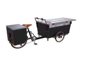 China 350W Stainless Steel 25° Climbing Grill Food Cart on sale