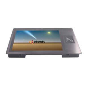 Buy cheap Aluminum Android Industrial Panel PC RFID / NFC Card Reader Integrated product