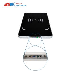 Buy cheap Shielded Integrated RFID Reader HF 13.56Mhz 45cm Long Range USB RFID Reader ISO 15693 Writer product