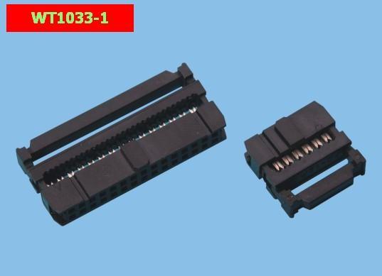 Quality 2.54mm  Pitch Idc Socket Connector WT1033-1 FC Flat Cable Connector Socket for sale