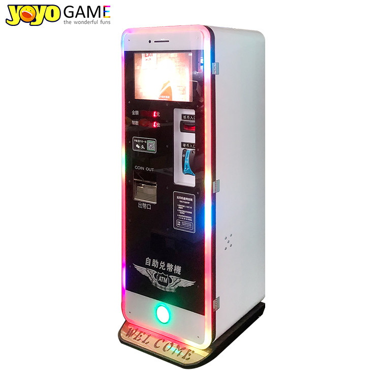 Automatic Coin Changer Machine Automatic Bill Exchange Arcade Game Token Coin Change Machine