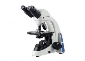 China 3W LED Illumination Compound Biological Microscope With Double Layer Mechanical Stage on sale
