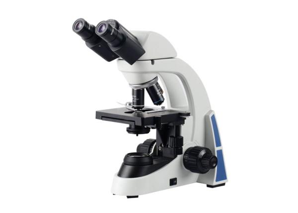 3W LED Illumination Compound Biological Microscope With Double Layer Mechanical