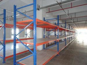 Buy cheap high density wood / plywood shelves medium duty shelving storage racking system product