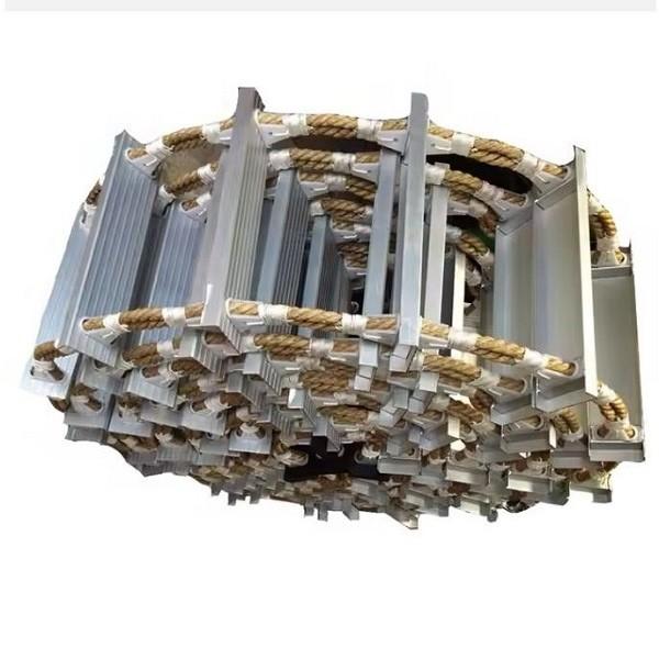 Quality Aluminum Alloy Step Embarkation Rope Ladder For Lifeboat Boarding for sale