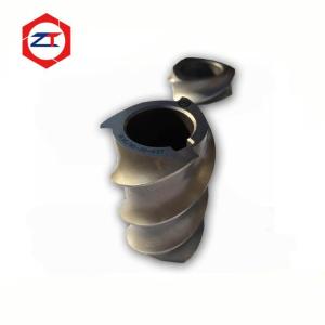 Maximized Capacity Twin Screw Extruder Screws , Extruder Screw Material Efficient Distributive Mixing