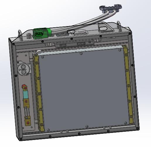 Quality EIKTO 25.6V 175Ah Lithium Powered Forklift Battery Without Counterweight for sale