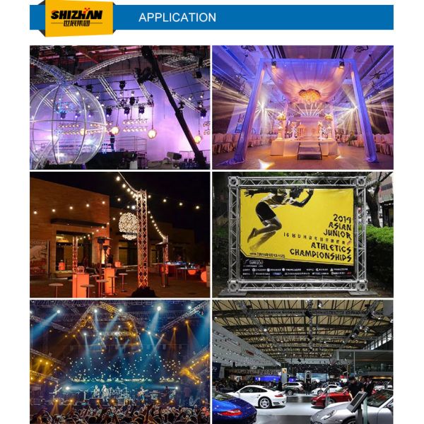 Performance Steel Roof aluminum truss stage light frame 600*760mm