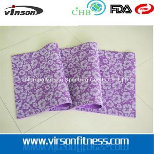 China plum blossom print yoga mat sale on sale