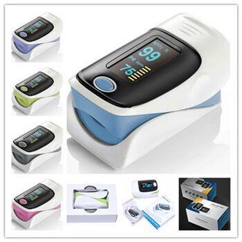 Quality Finger Oxygen Reader Digital Heart Rate Sensor , Pulse Ox Finger Monitor for sale