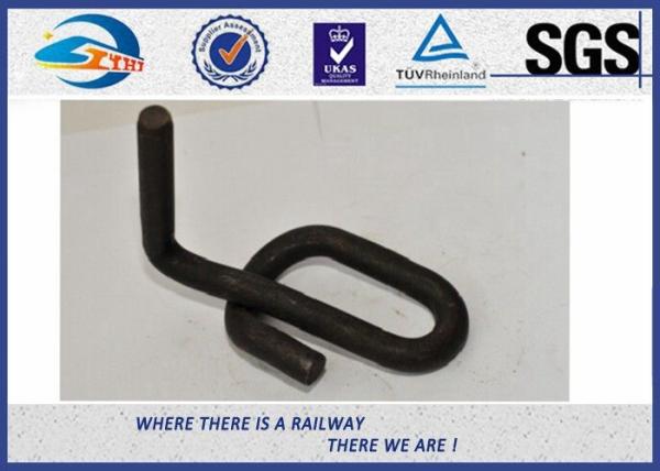 Quality Gauge Lock Clamp Elastic Rail Clips 14mm 60Si2MnA Plain Surface in Track System for sale